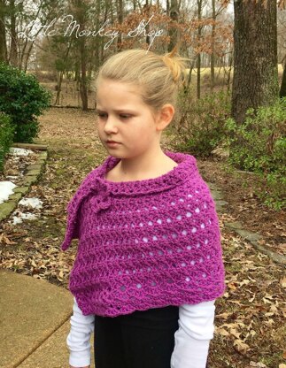 Girls Iris Shawl
