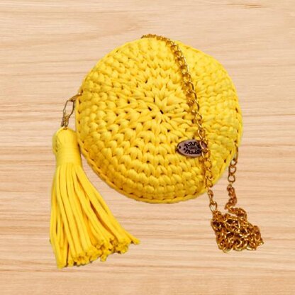 Round Yellow Bag