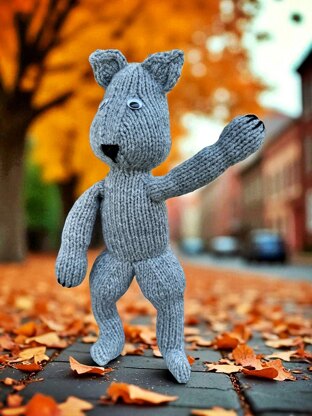 Cuddly Wolf Toy