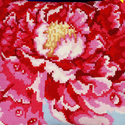 Tree Peony Big Stitch - PDF