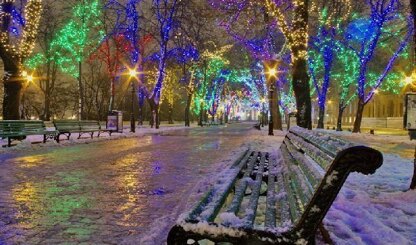 COLORFUL  BENCH