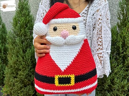 Christmas Pillow Santa Claus