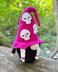 Witch with skulls on Halloween
