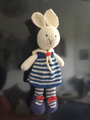 sailor dress on a rabbit