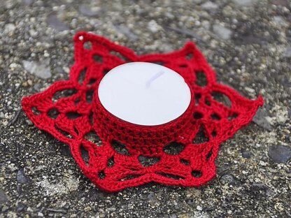 Star Candle Holder Pattern