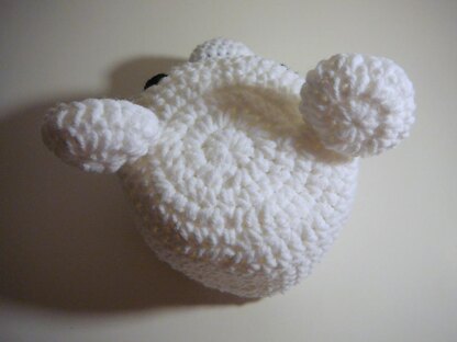 Polar Bear Hat - Newborn to Adult