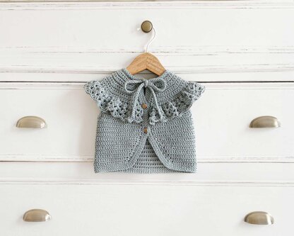 4-6 years– ANGIE Crochet Top