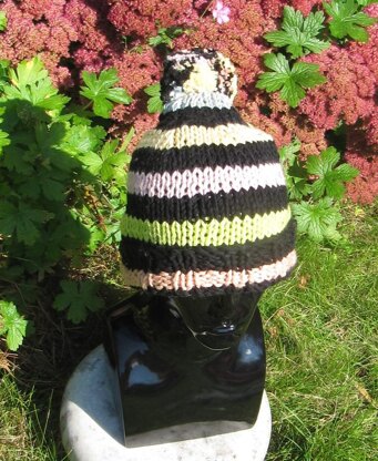 Superfast Stripe Bobble Beanie Hat