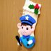 Policeman Christmas Stocking