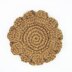 Jute sunflower coasters