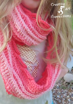 Sea Breeze Long Infinity Scarf 3 Sizes