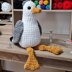 Sidney the Seagull - UK Terminology - Amigurumi