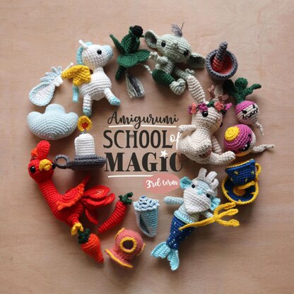 Amigurumi School of Magic Third Term