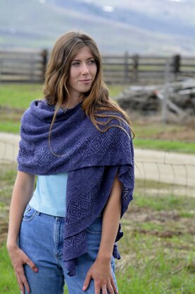 The Midnight Sun Shawl