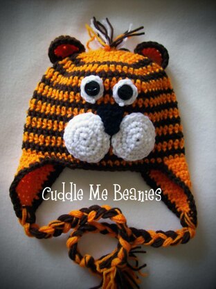 Tiger Beanie Hat