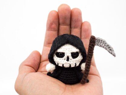 Mini Grim Reaper Crochet Pattern