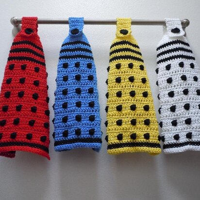 Doctor Who Dalek Hanging Towel