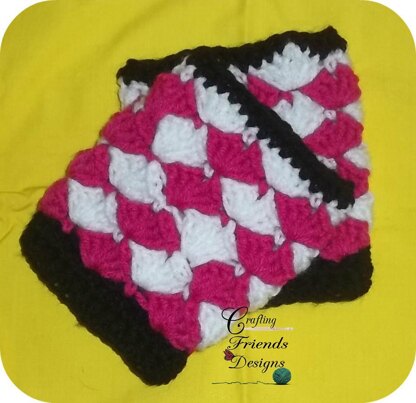 Shell Boot Cuffs