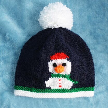 P1 Snowman Bobble and Teabag Hats