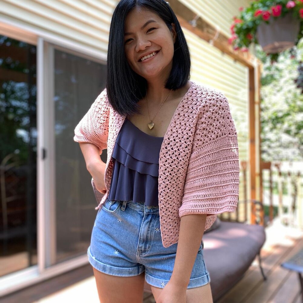 Short cheap summer cardigan