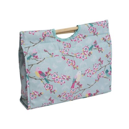Groves Craft Bag with Wooden Handles: Tweet