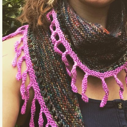 Fringe Frenzy Shawl