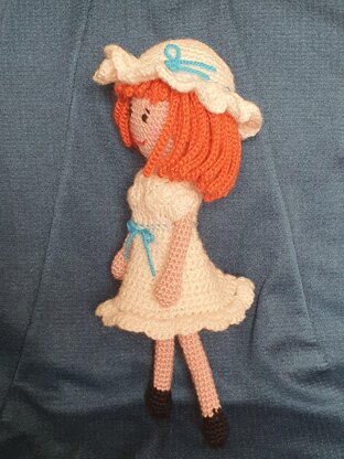 Jennifer-Rose crochet doll