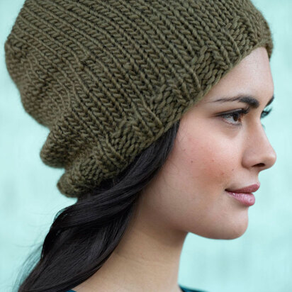 Camelot Hat in Lion Brand Alpine Wool - 90625AD