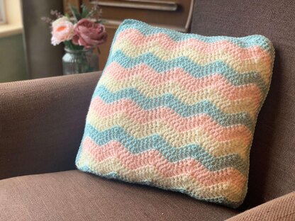 Breezy Chevron Cushion