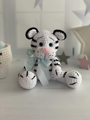 White tiger toy
