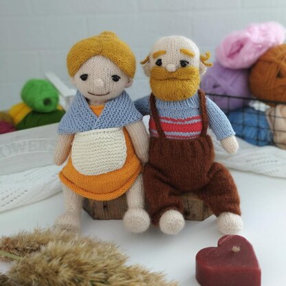 Grandpa Doll Knitting Pattern