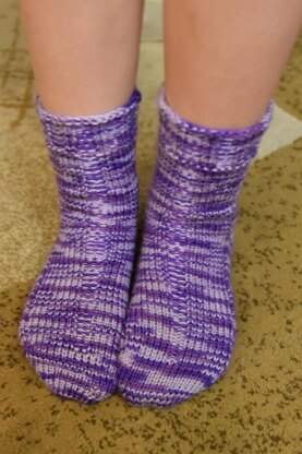 Toasty Toes 40 Peg Loom Knit Socks