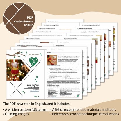 Lunar New Year Lantern Sheep