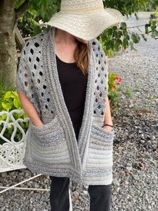 Cascade Pocket Shawl