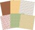 Ciao Bella Double-Sided Paper Pack 90lb 6"X6" 24/Pkg - Neverland, 12 Designs/2 Each