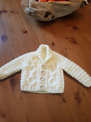 little aran jacket