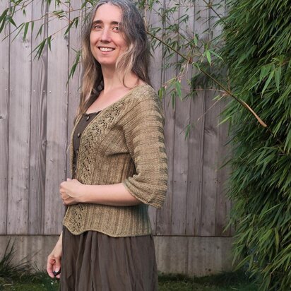 June Cardigan - knitting pattern