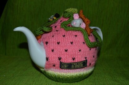 Watermelon Mouse Tea Cosy