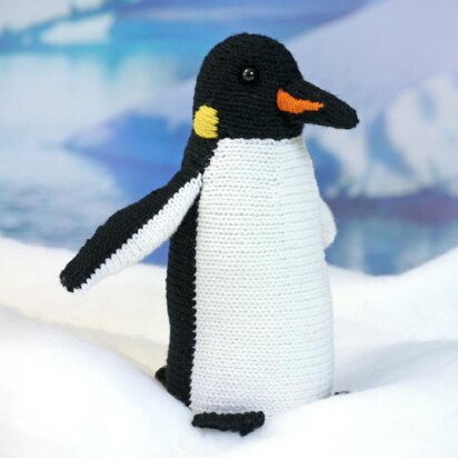 ROALD the Emperor Penguin - knitting pattern