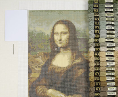 DMC Mona Lisa Tapestry Kit - 33 x 49 cm