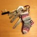 Keychain sock