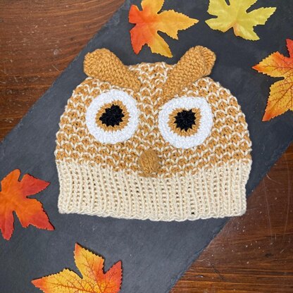 Owl Baby Hat