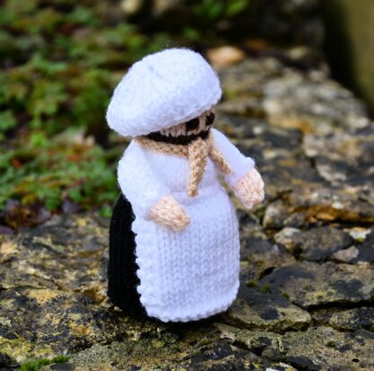 Victorian Baker Doll Knitting Pattern - Toy Knitting Pattern