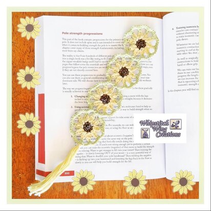 Sunflower Chain Bookmark