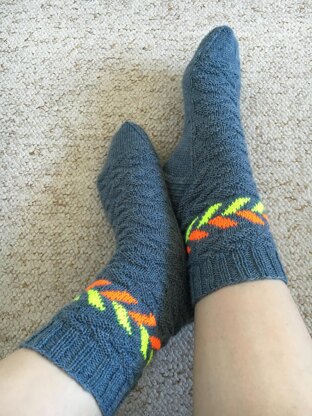 Zigg Zagg Socks