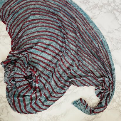 Rule of Odds shawl