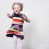 "Carlota Dress" - Dress Knitting Pattern For Girls in MillaMia Naturally Soft Merino