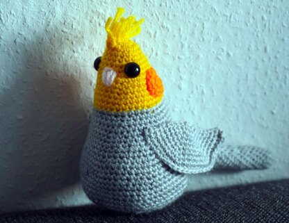 Crochet Pattern Cockatiel Amadeus!