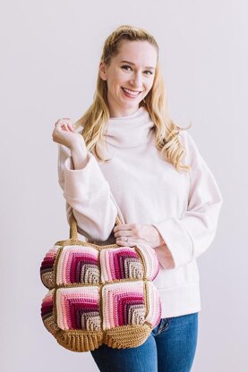 Blush Blizzard Puffer Purse