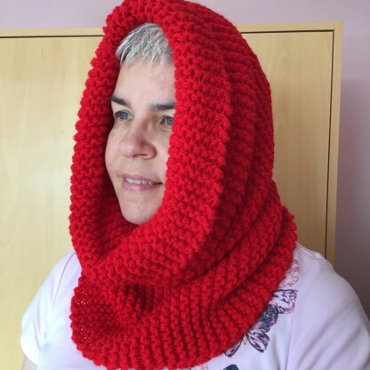 Ladies cowl (garter stitch I used)